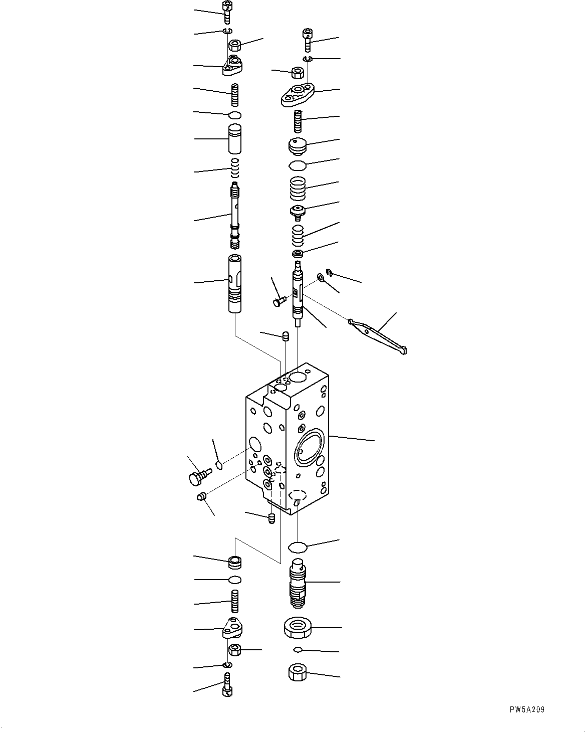 Корпус в сборе (708-2L-07660) KOMATSU