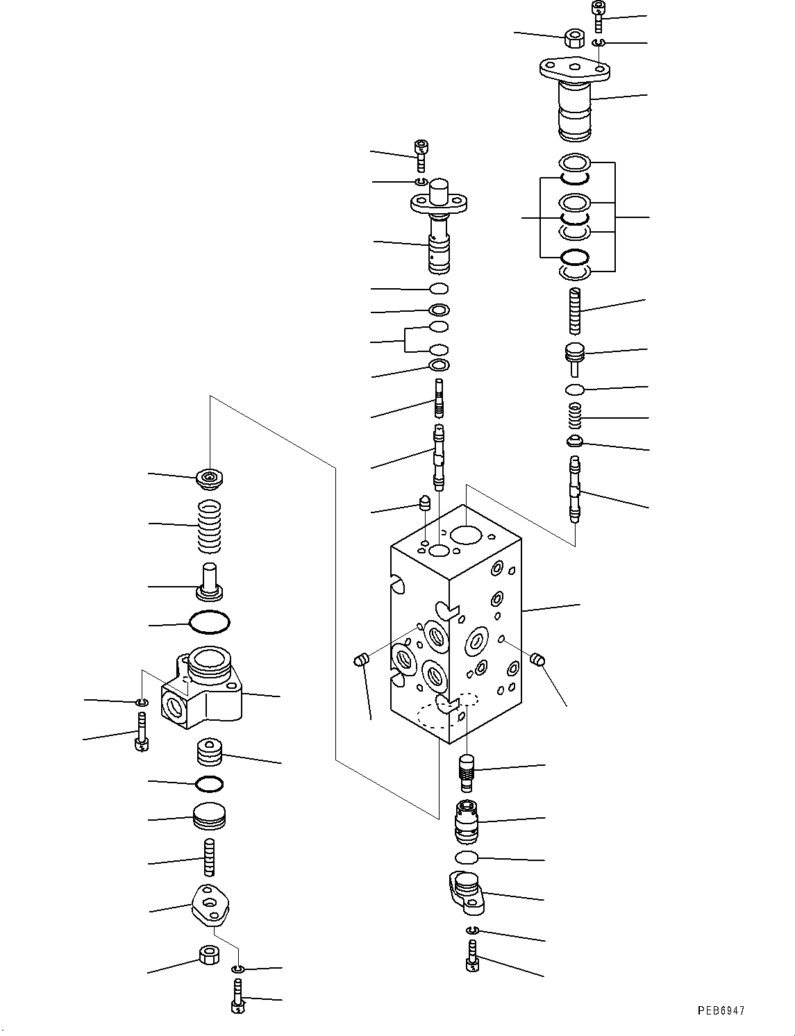 Корпус в сборе (708-2L-07650) KOMATSU