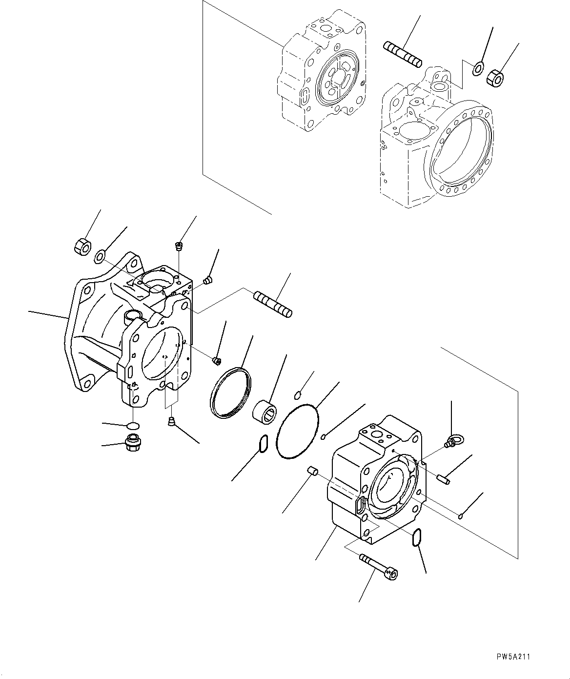 Концевой колпачок (708-2L-21721) KOMATSU