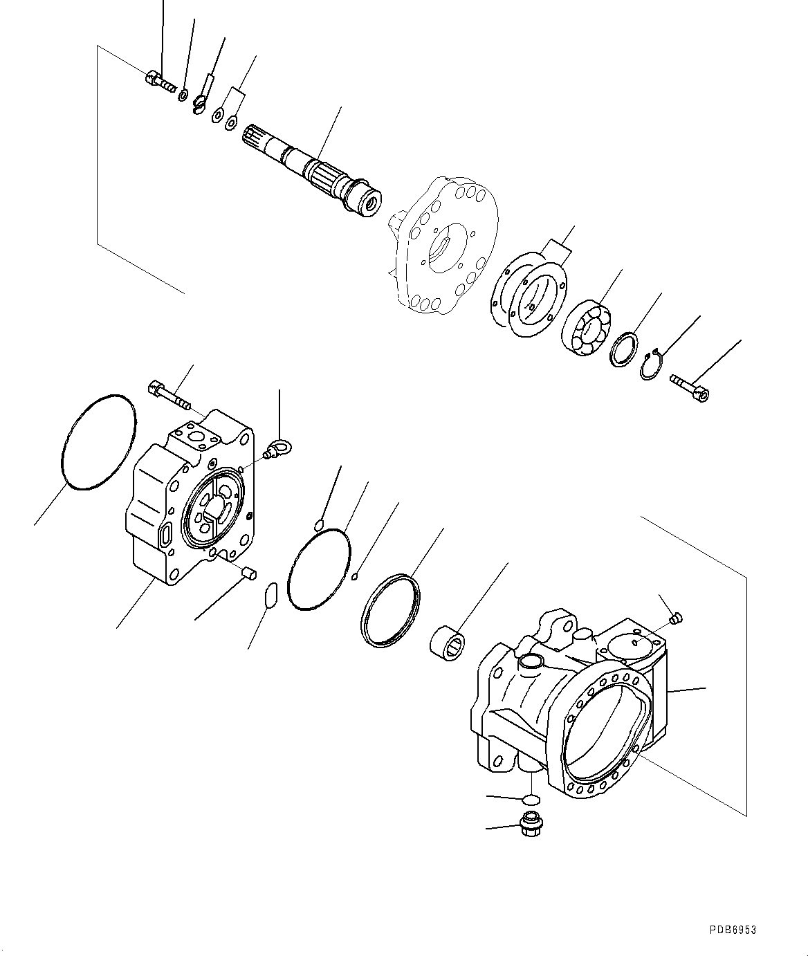 Концевой колпачок (708-2L-21711) KOMATSU