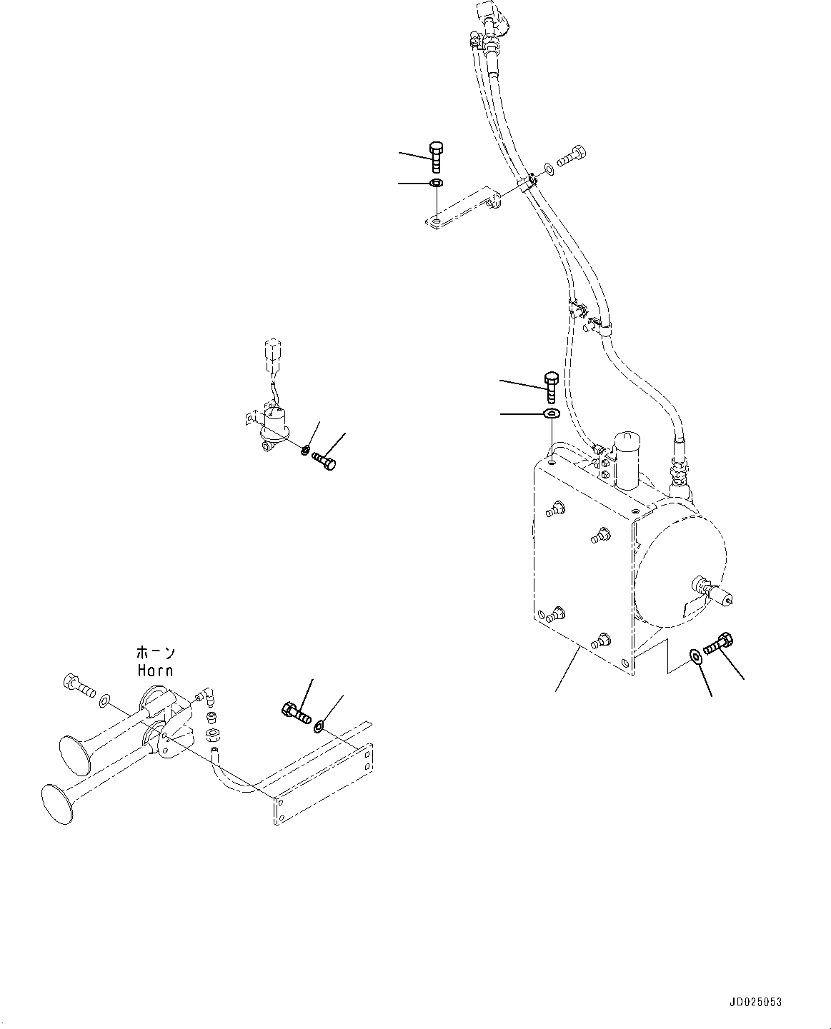 Bracket(Air System,Air Tank) (21N-68-41111) KOMATSU