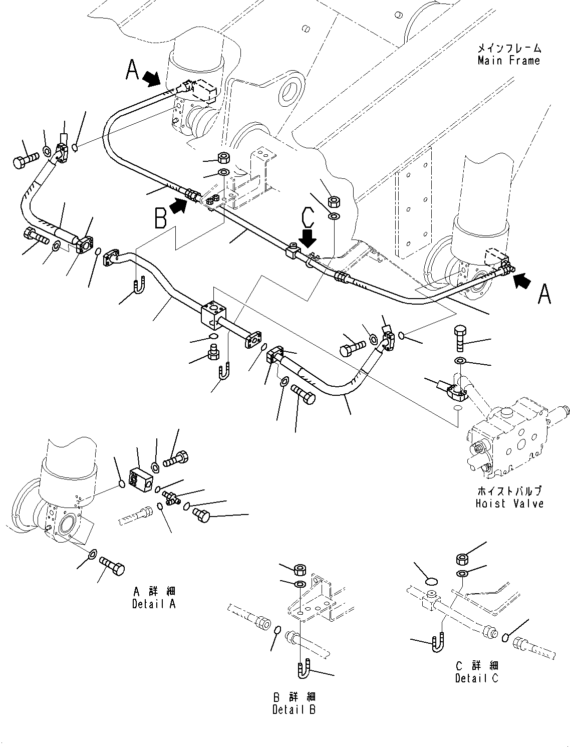 Шланг 566-61-43251 KOMATSU