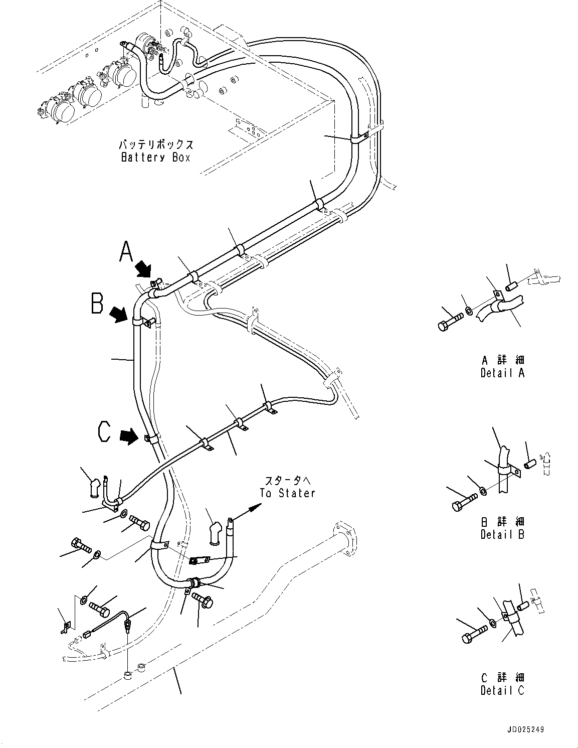 Tube(Brake Oil Cooling Piping,Piping) (566-61-84110) KOMATSU