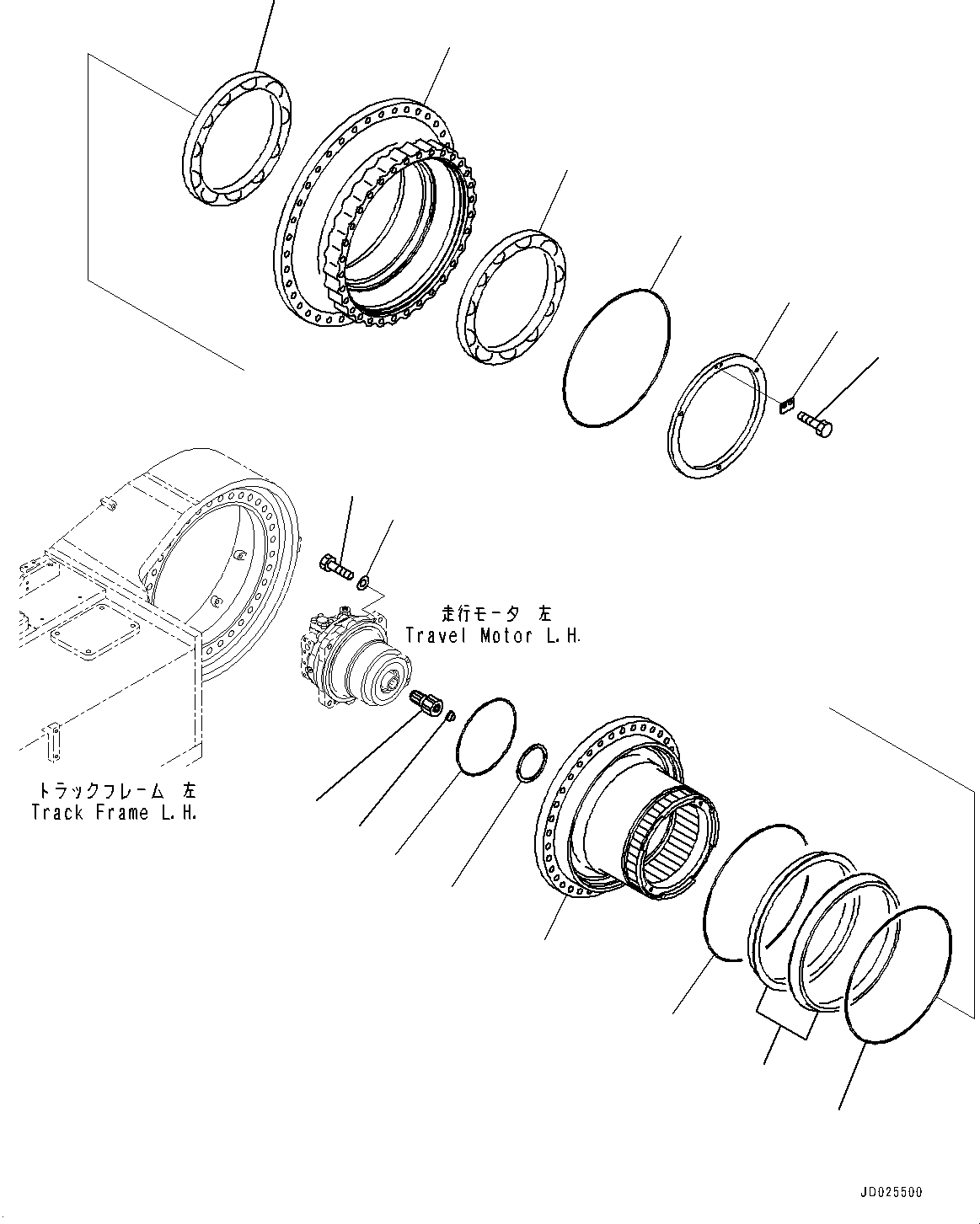 Подшипник 209-27-61520 KOMATSU