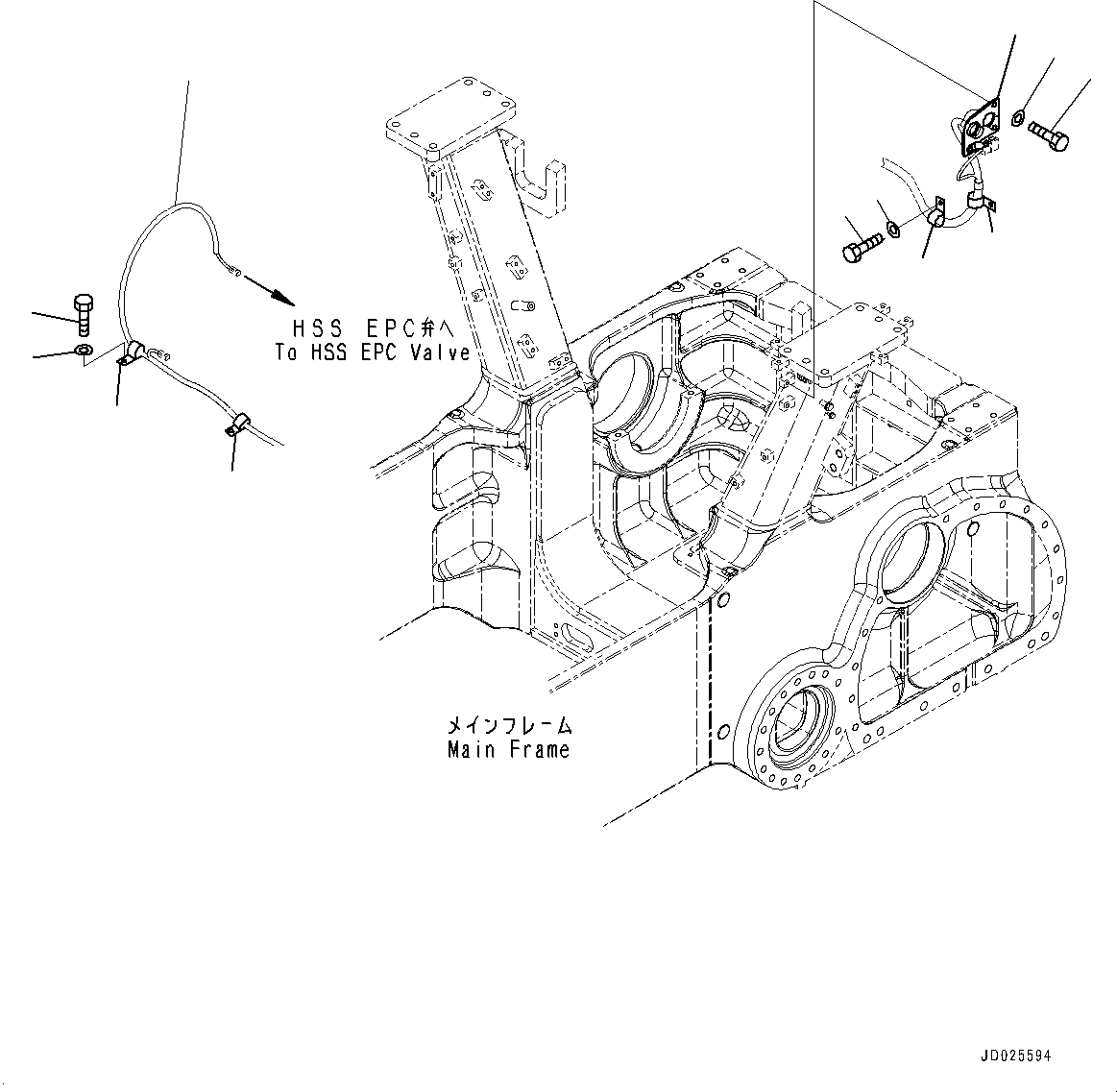 Wiring Harness(Power Train Wiring Harness) (154-969-4211) KOMATSU