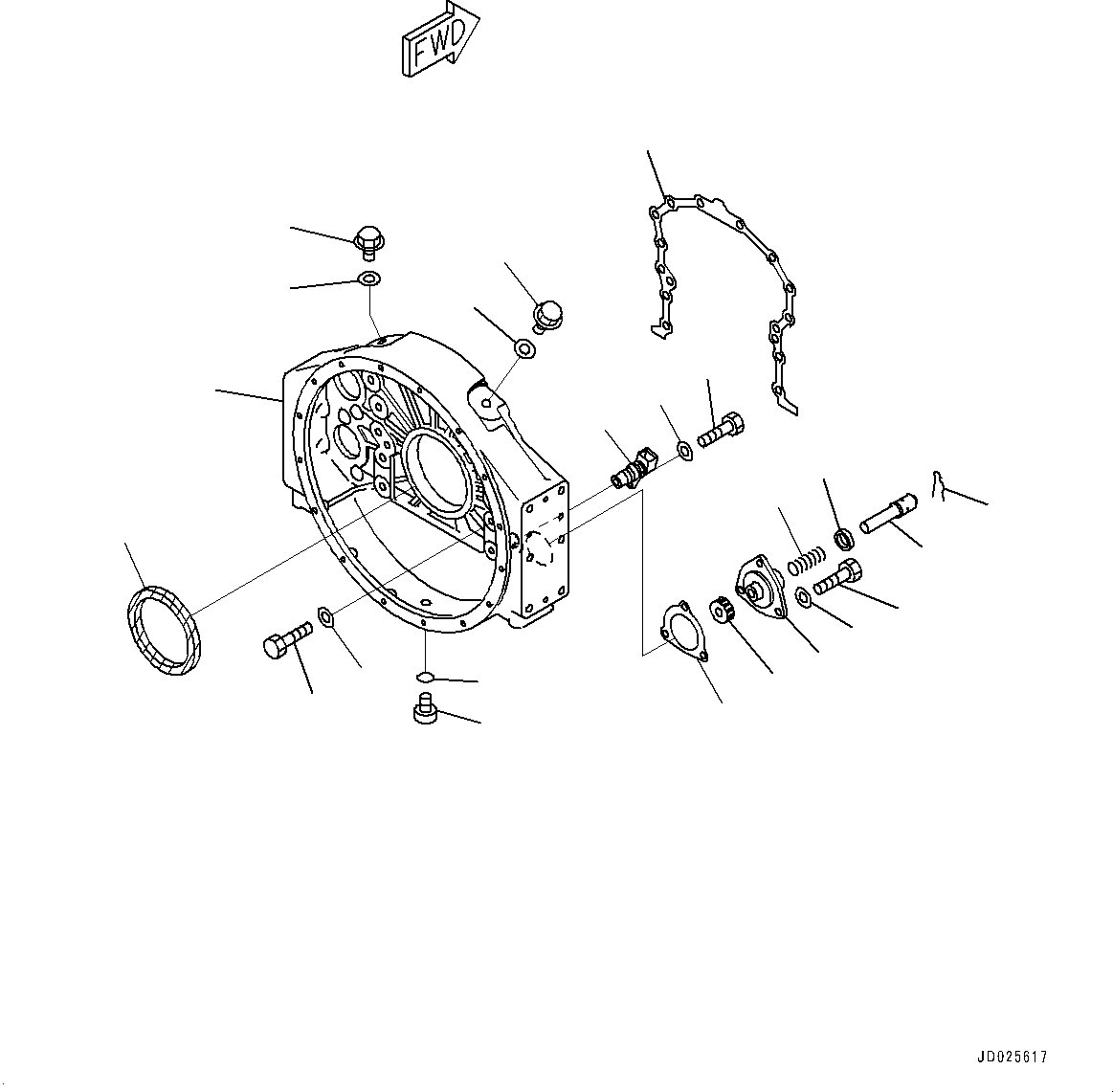 Sensor, Position 6261-81-2903 KOMATSU