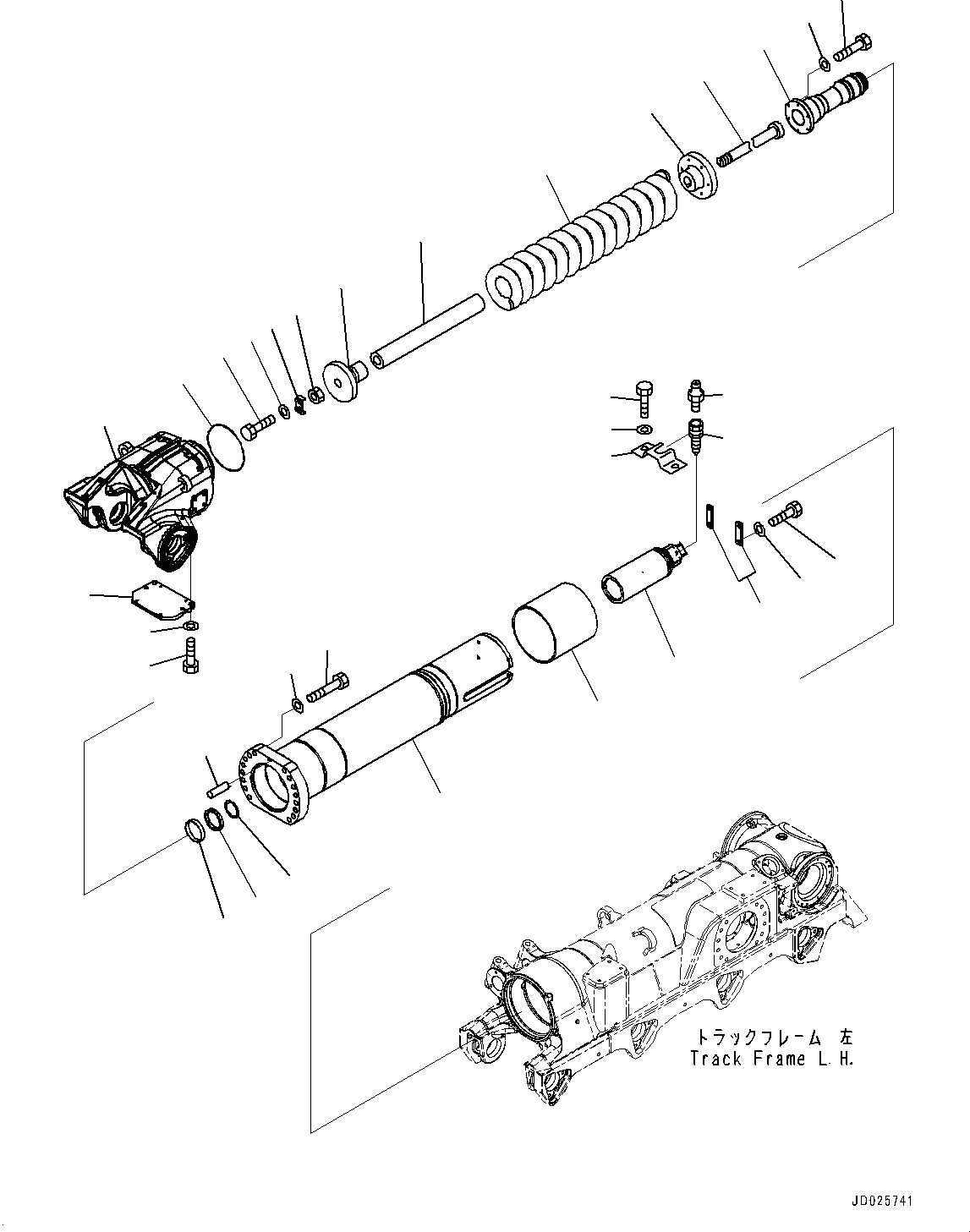Поршень 198-30-69451 KOMATSU