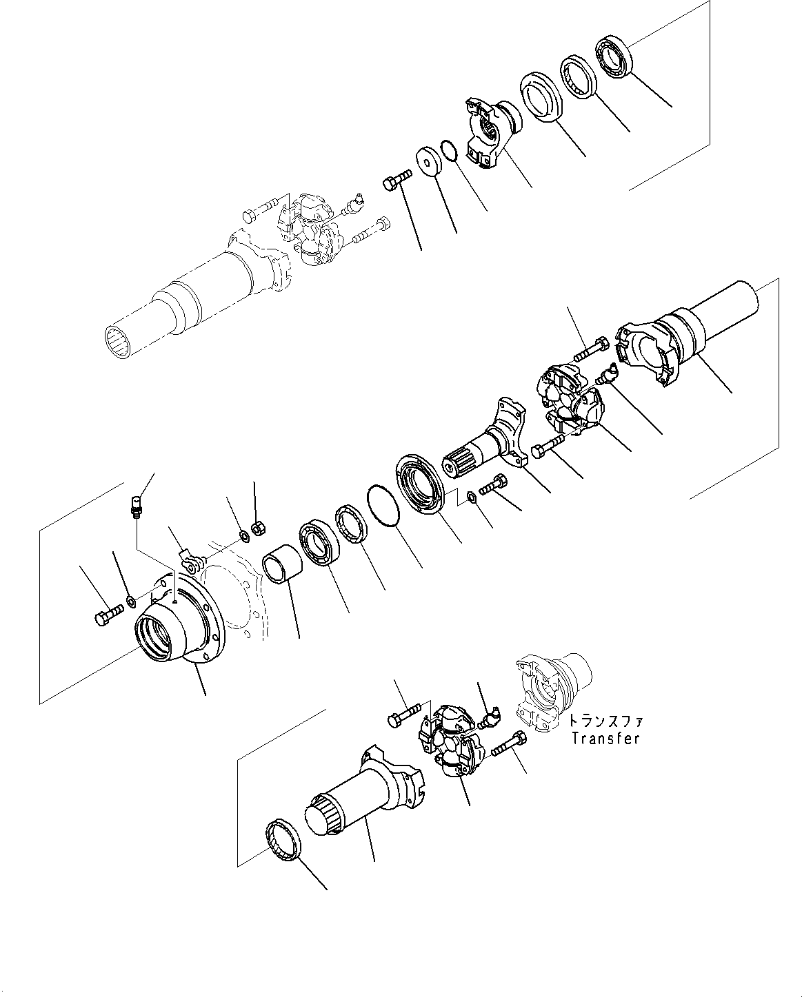 Yoke and Shaft 426-20-32652 KOMATSU