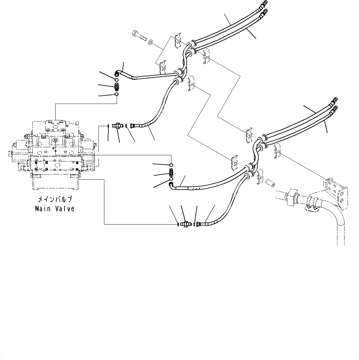 Шланг 426-62-36340 KOMATSU
