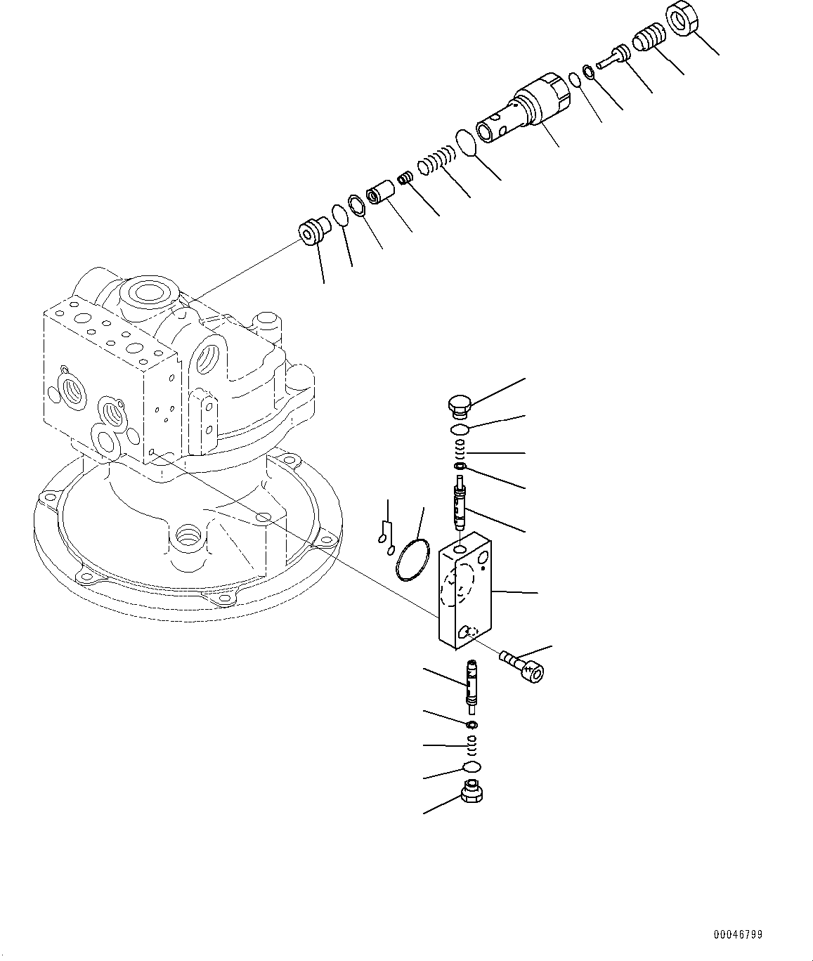 Уплотнительное кольцо круглого сечения 7000-B1009 KOMATSU