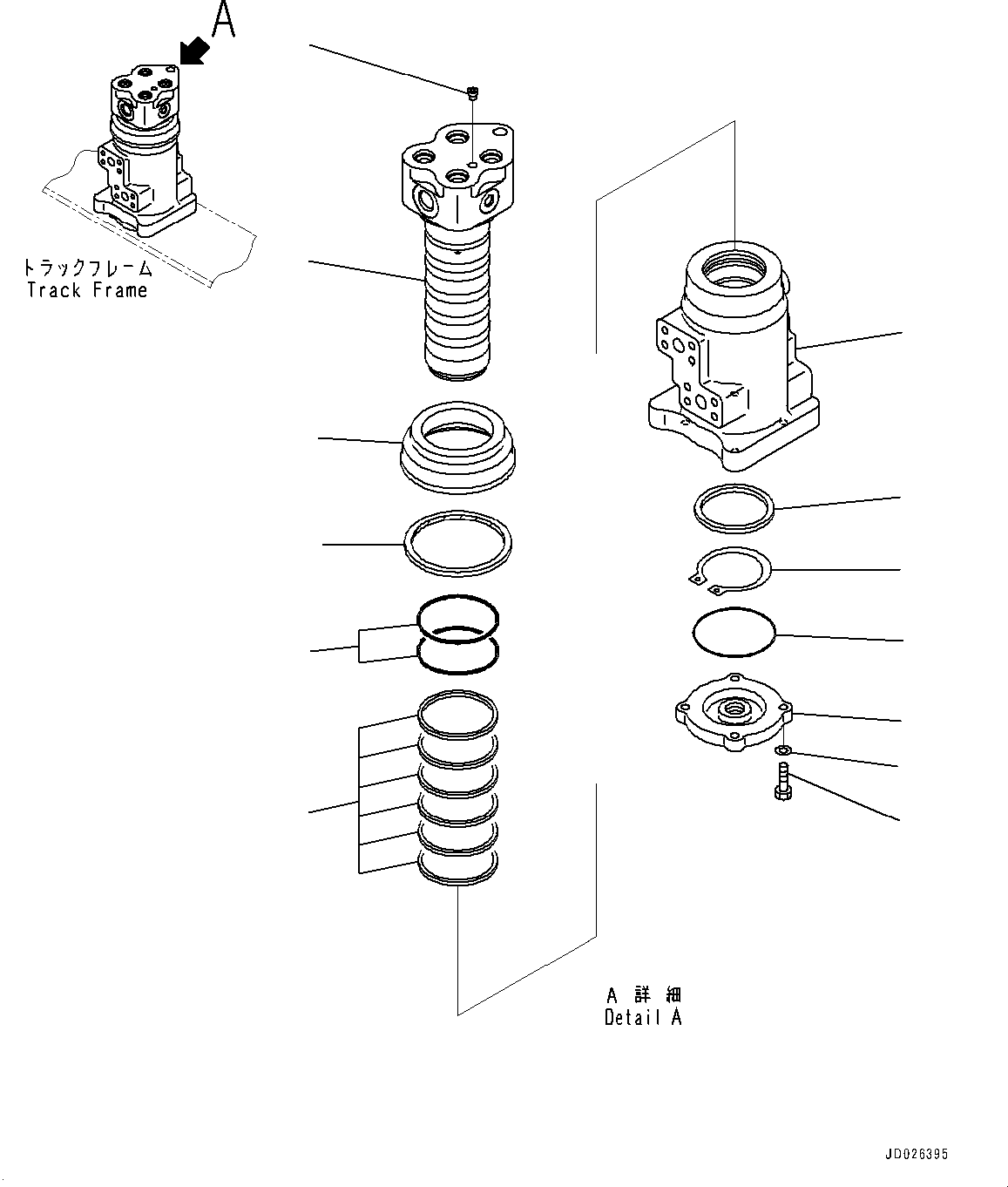 Swivel Joint Assembly 703-08-33671 KOMATSU