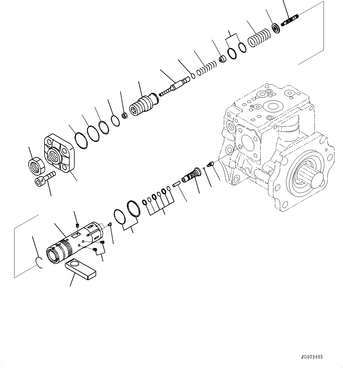 Valve Assembly, PC (708-2G-03530) KOMATSU