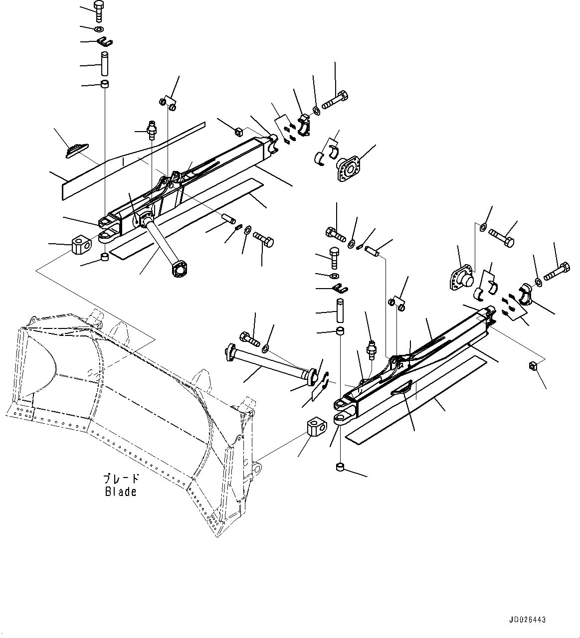 Пластина сварная 198-72-65141 KOMATSU