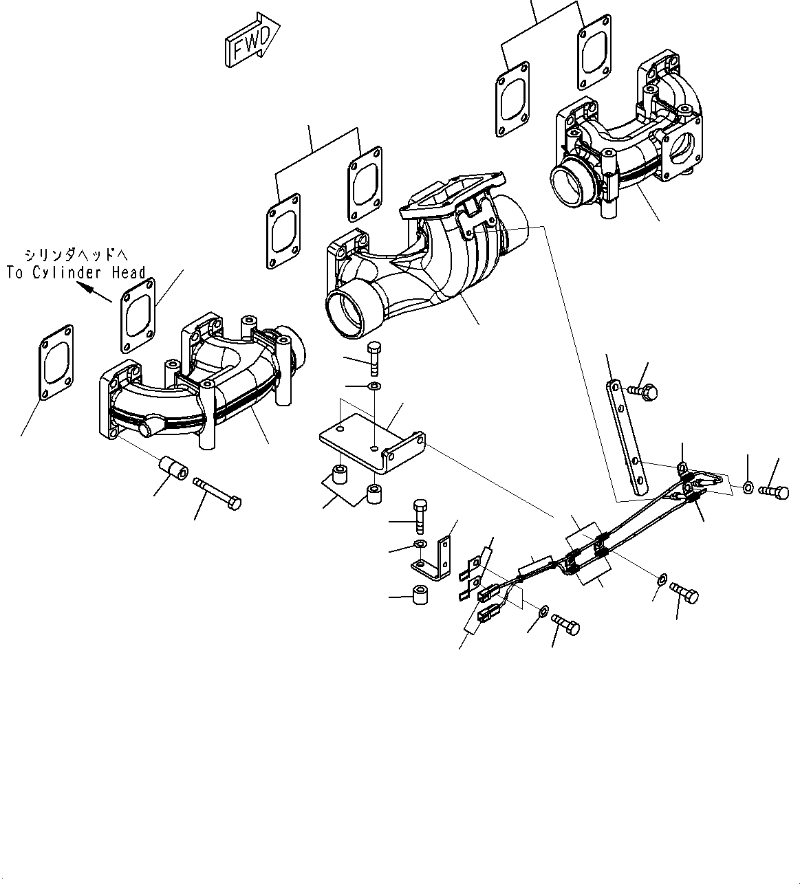 Датчик температуры 6245-11-5550 KOMATSU