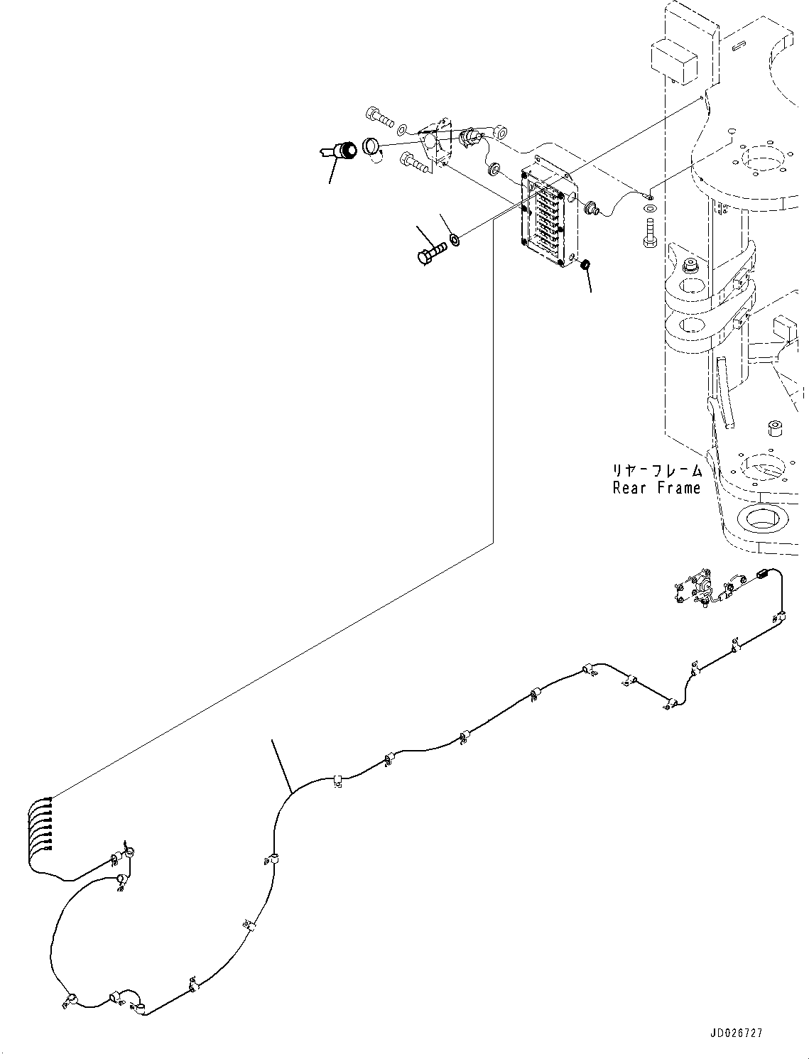 Жгут проводов 426-Z91-3671 KOMATSU