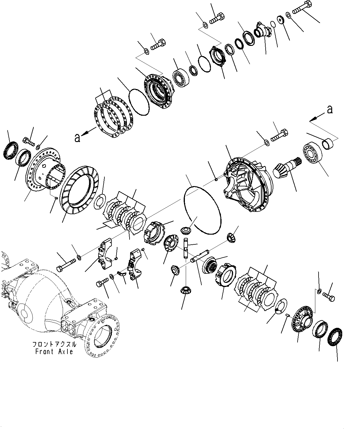 Дифференциал в сборе 426-22-31055 KOMATSU