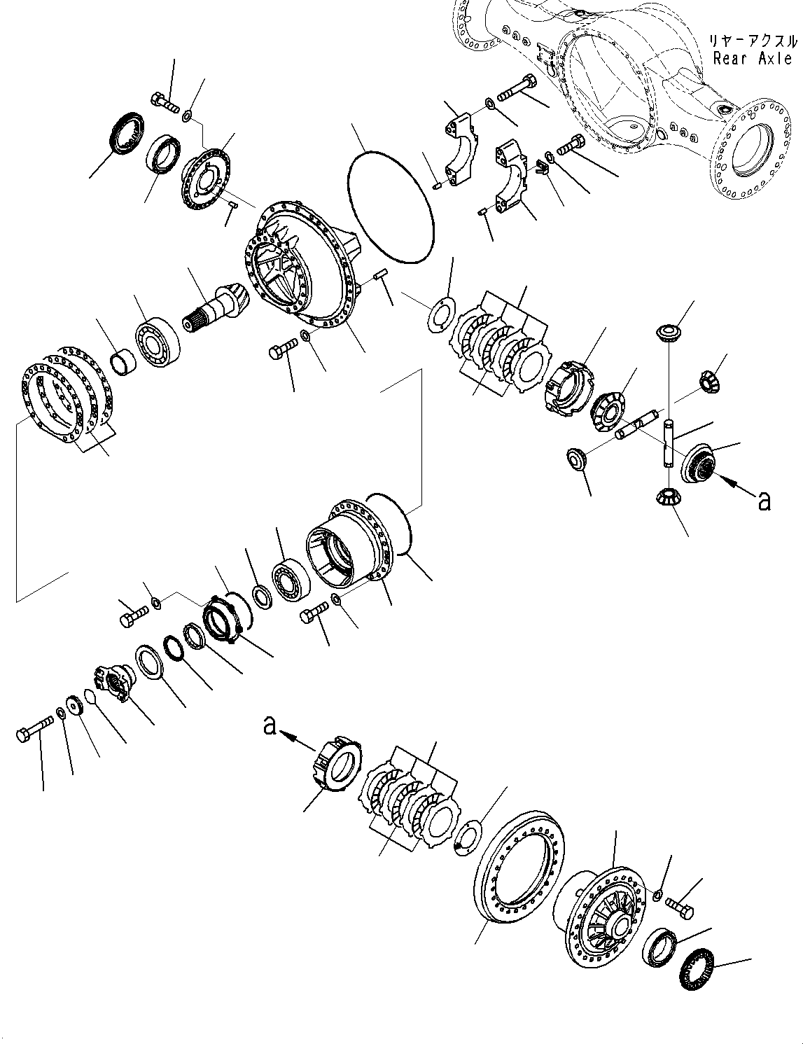 Дифференциал в сборе 426-23-31053 KOMATSU