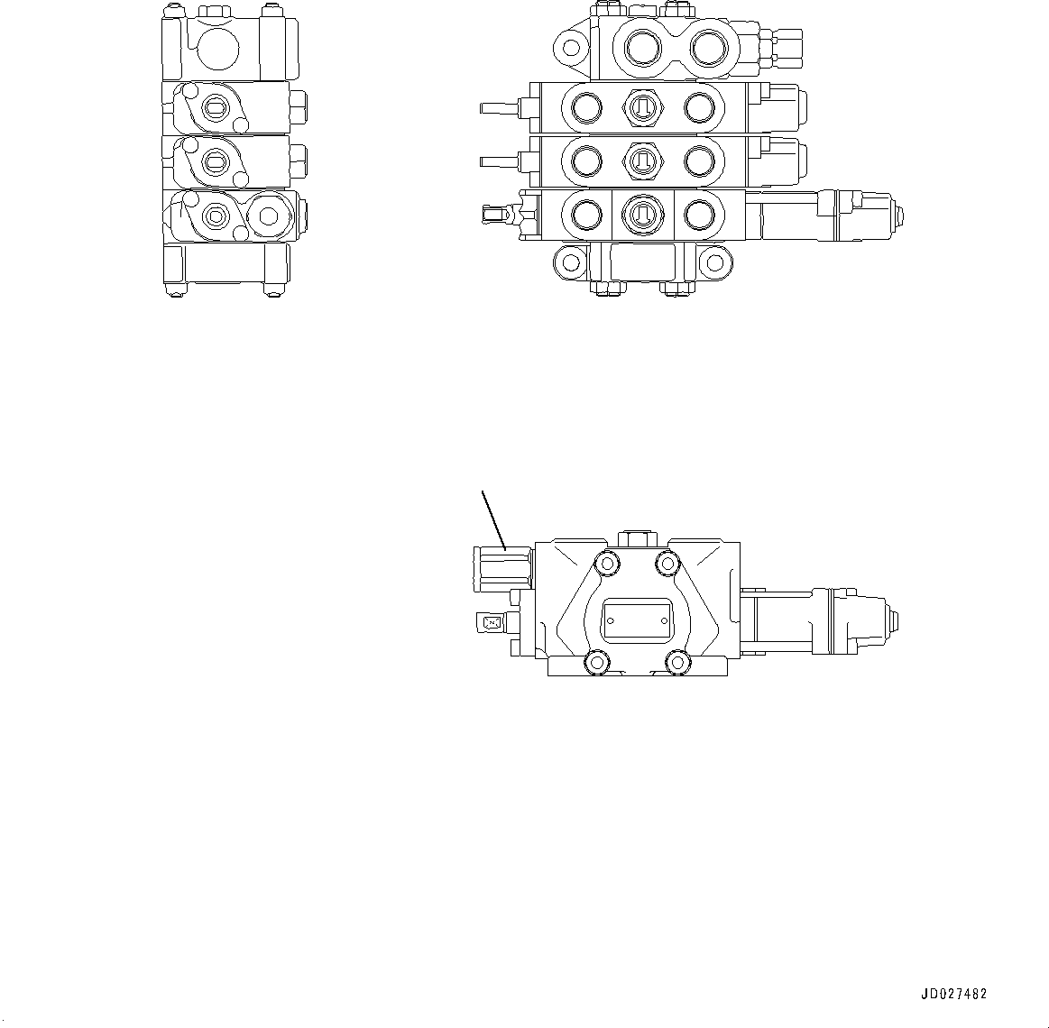 Клапан в сборе NAD33420239001 KOMATSU