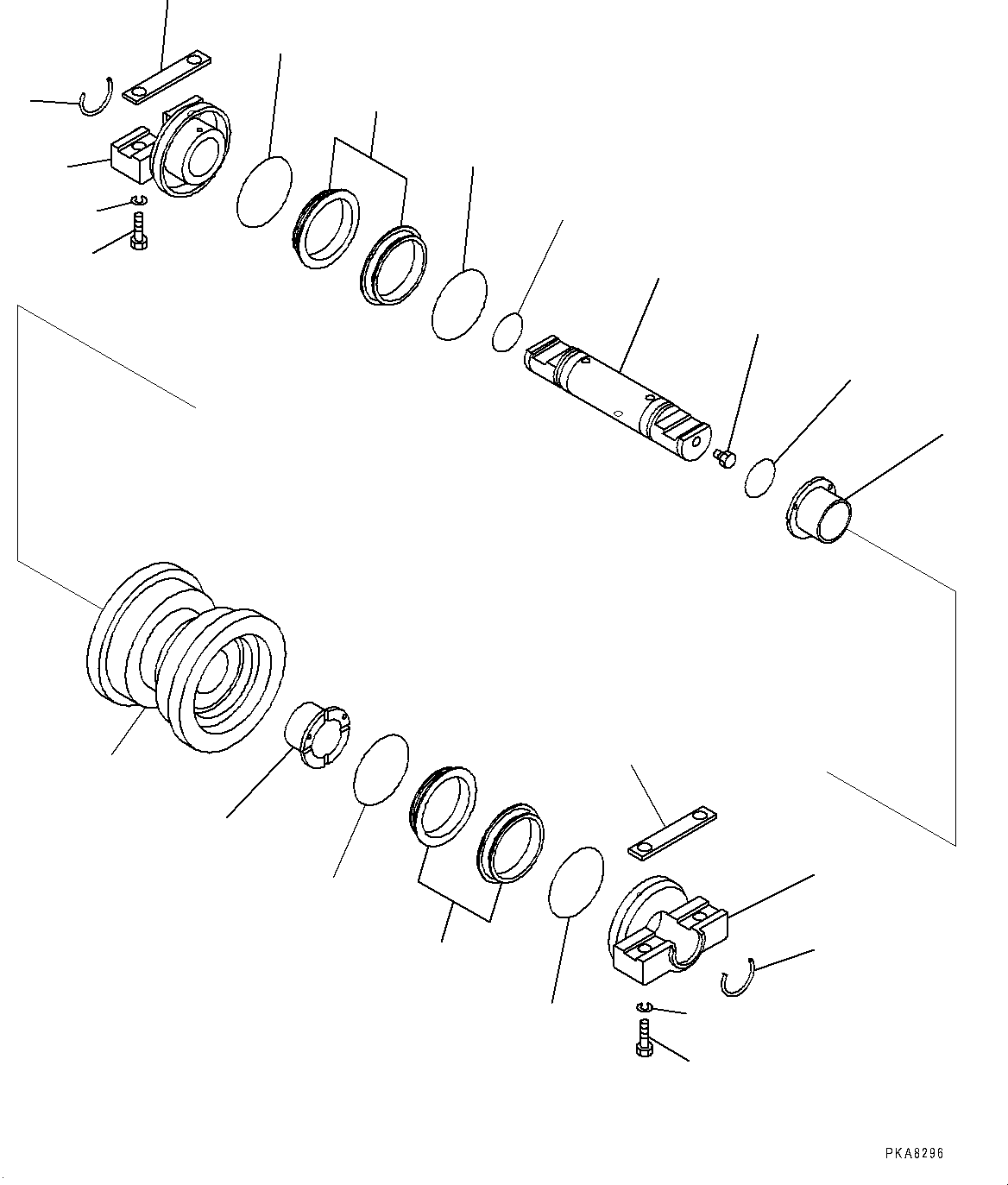 Плавающее торцевое уплотнение в сборе 141-30-00720 KOMATSU