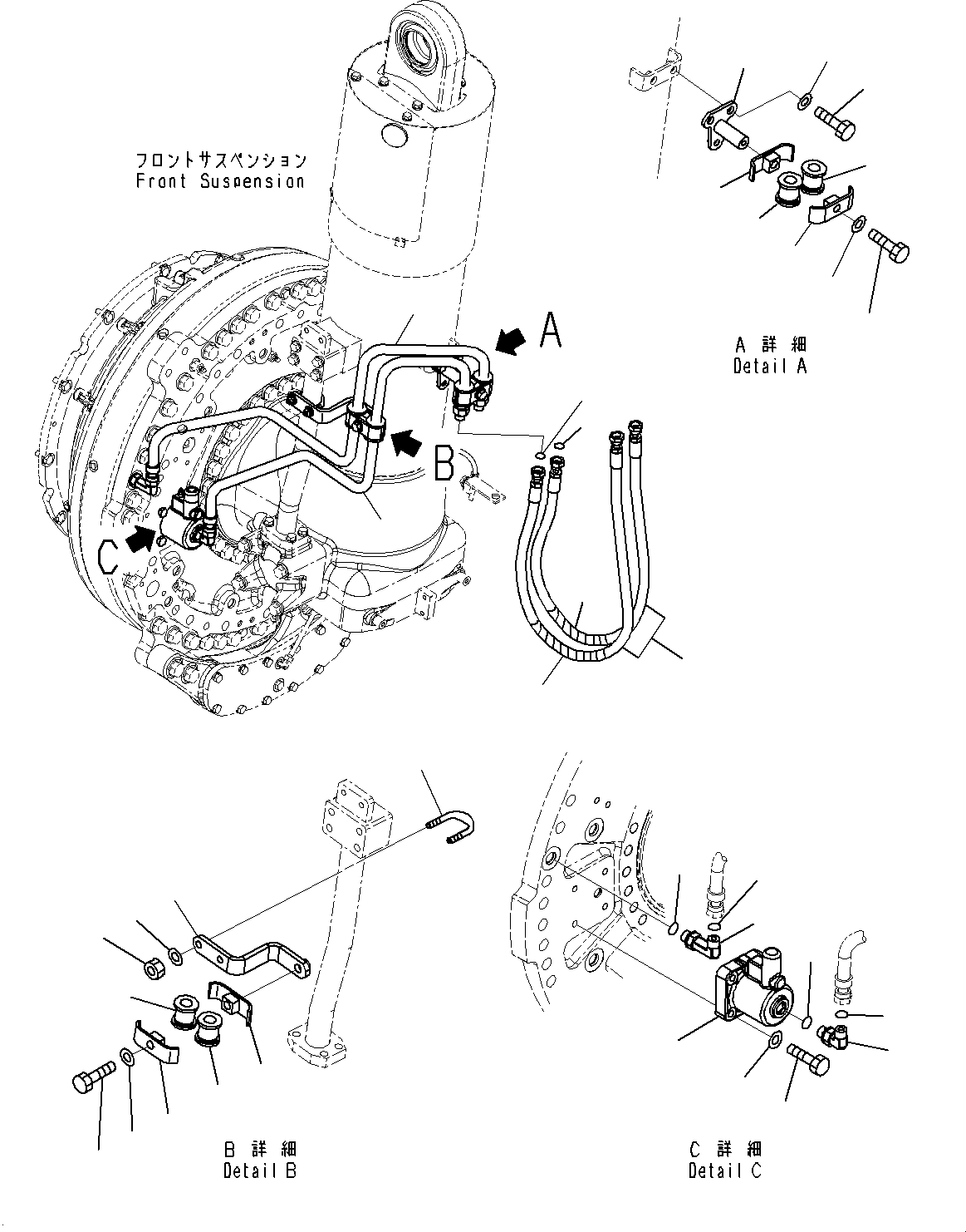 Регулятор зазора тормоза 561-43-86160 KOMATSU