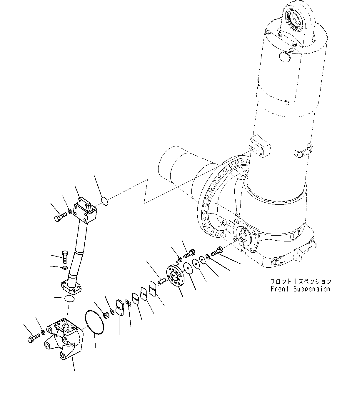Suspension Assembly, PLM 561-50-8A004 KOMATSU
