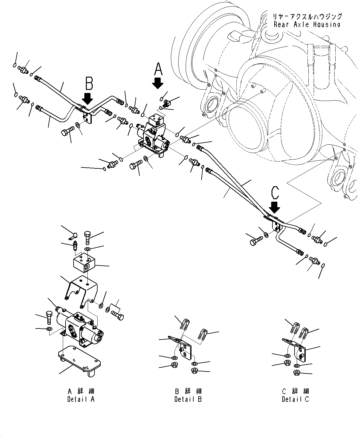 Регулятор зазора тормоза 561-43-86150 KOMATSU