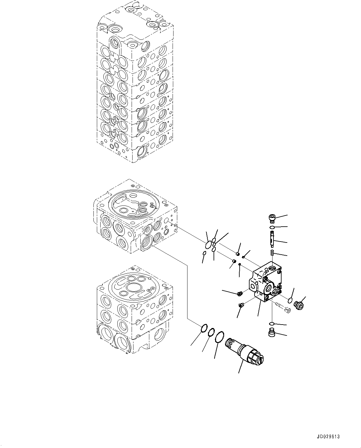 VALVE, SUBASSEMBLY 723-11-02160 KOMATSU