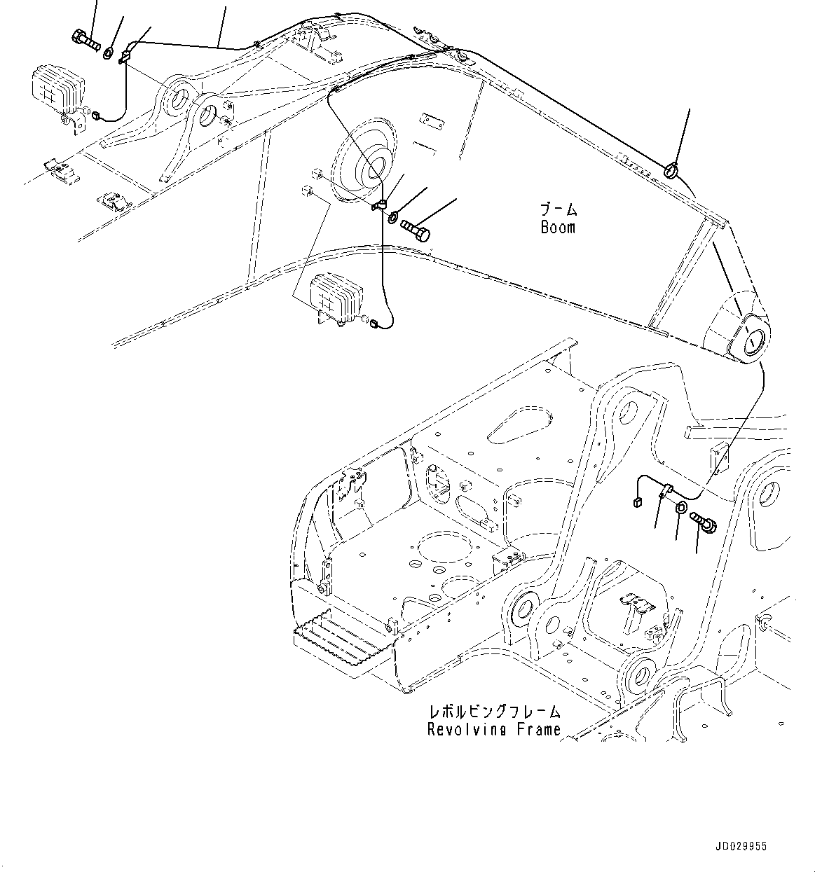 Жгут проводов 22U-06-K1110 KOMATSU