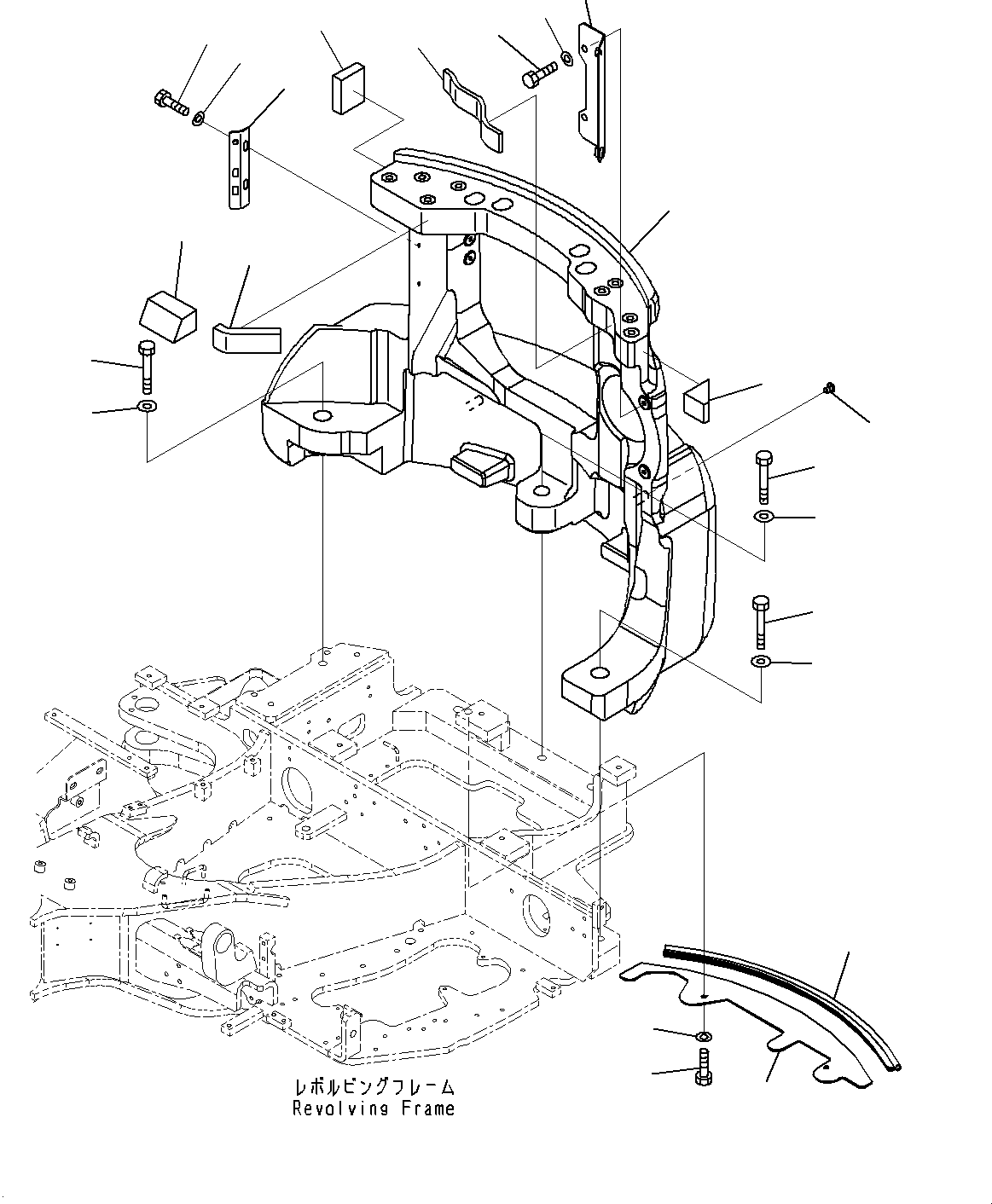 Пластина (22F-979-3910) KOMATSU