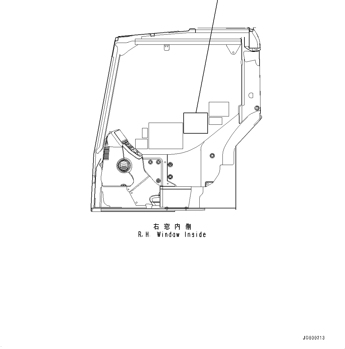 Plate, Lifting Capacity 22U-00-31370 KOMATSU