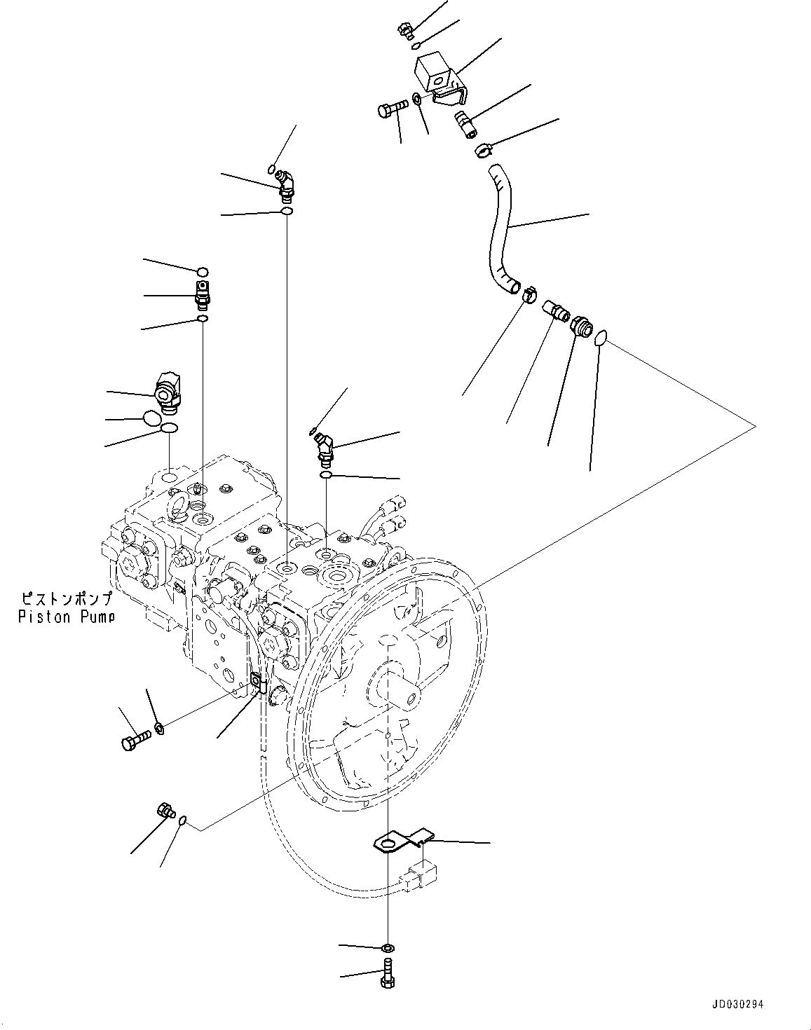 Кронштейн 22U-01-31250 KOMATSU