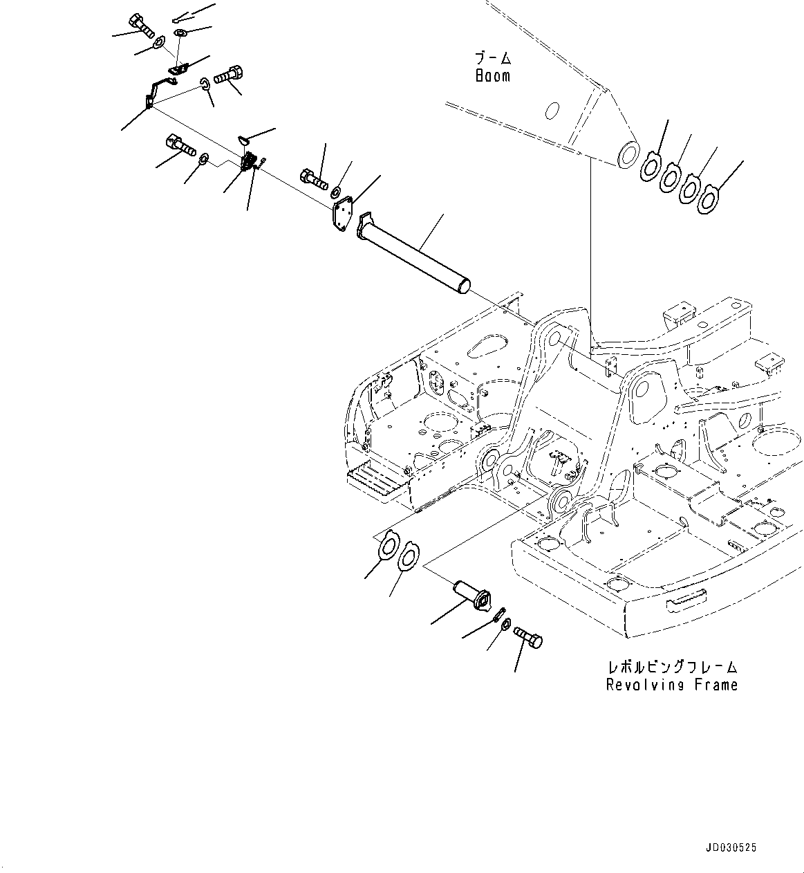Кронштейн 22U-70-21182 KOMATSU