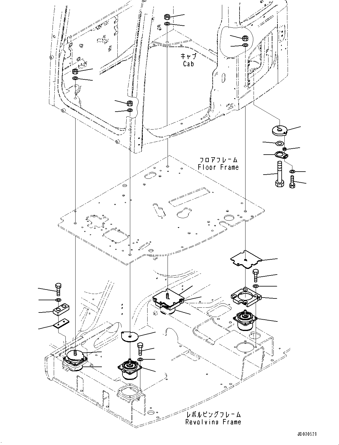 Пластина 22U-53-31710 KOMATSU