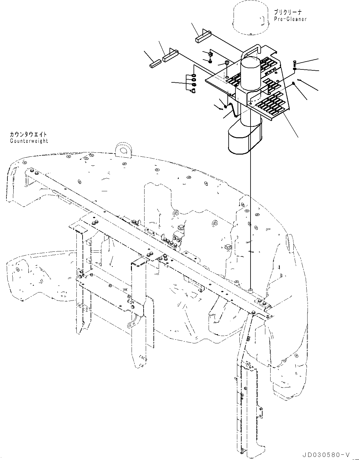 Лист 22U-54-33490 KOMATSU