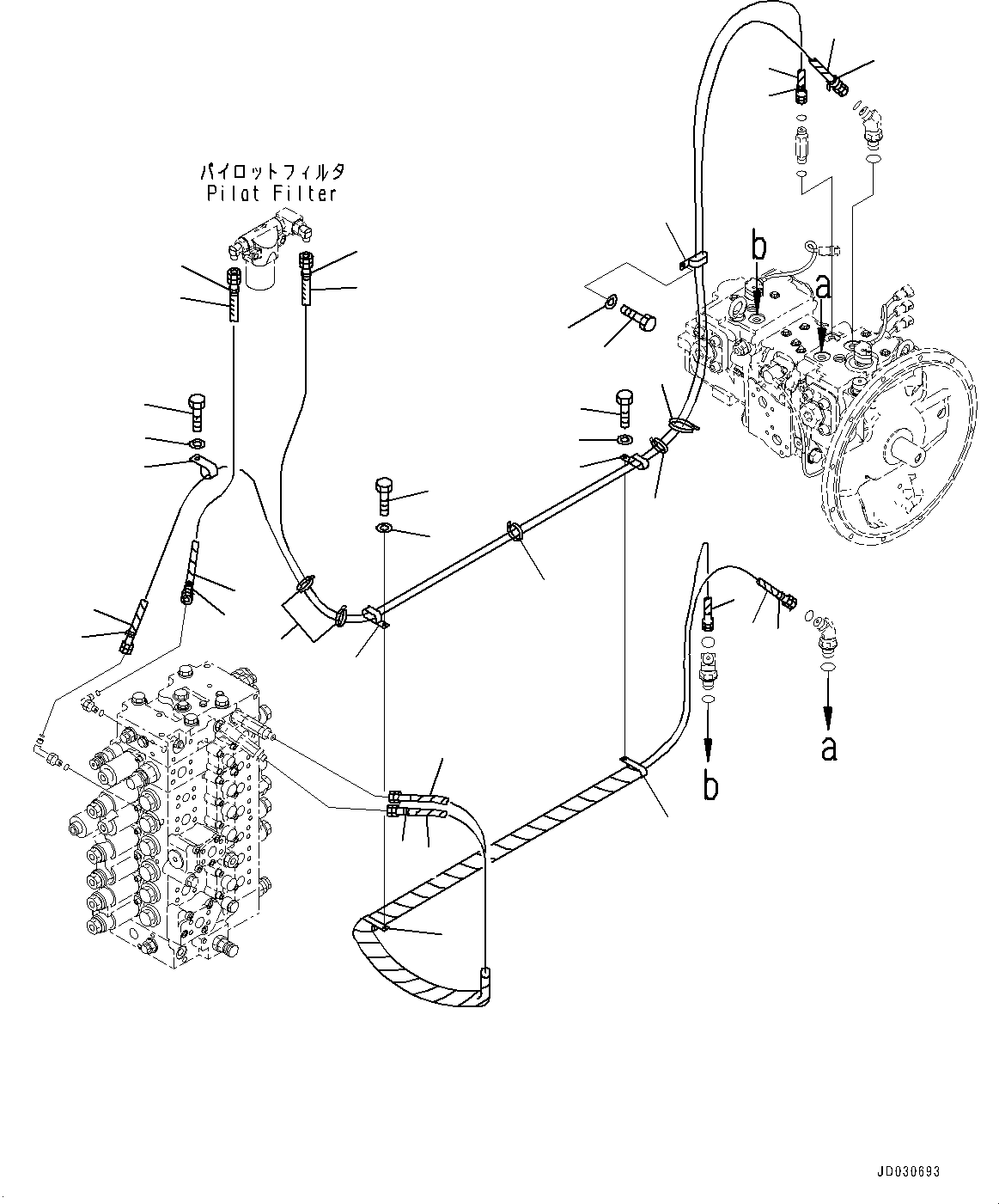 шланг 02740-00229 KOMATSU