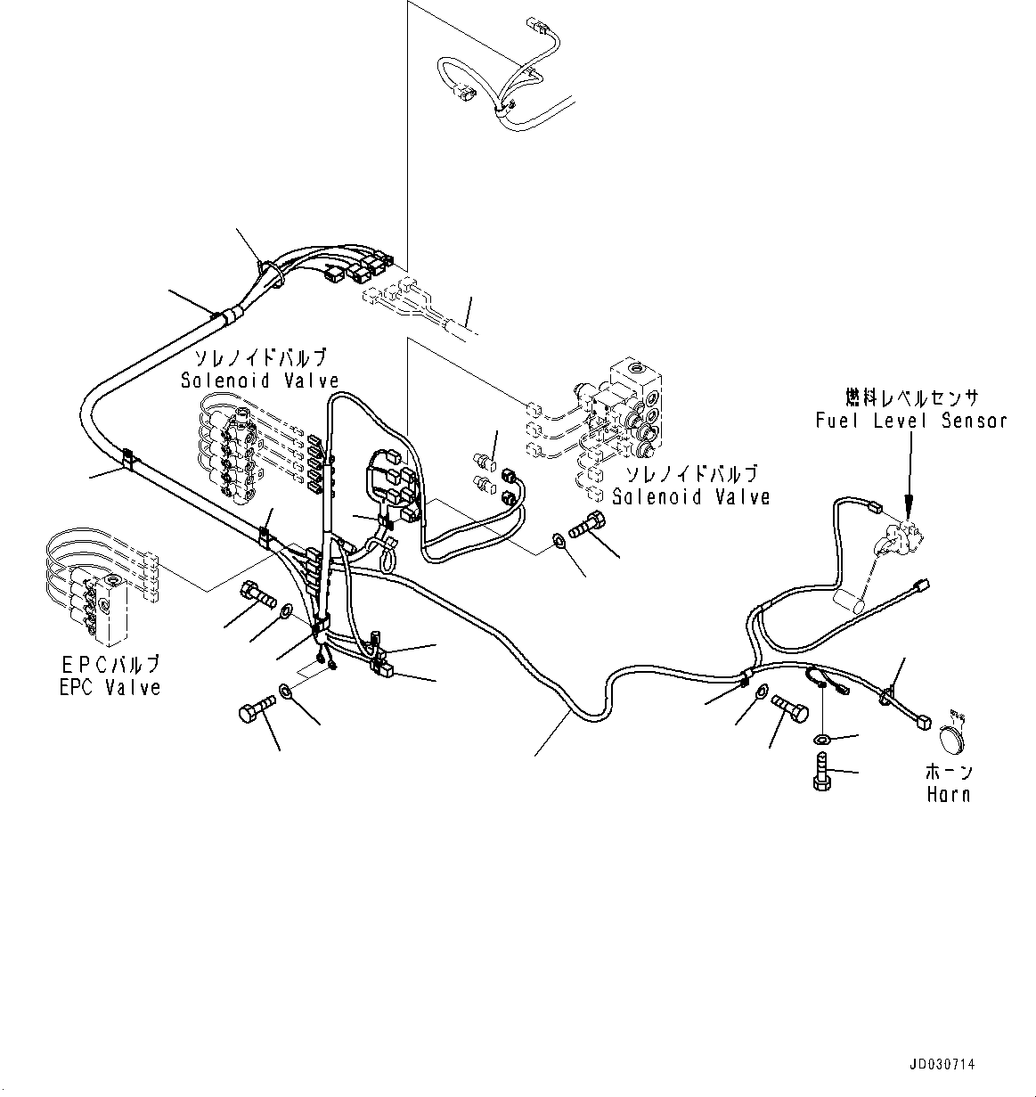 Wiring Harness(Control Box,Wiring Harness) (8240-06-4162) KOMATSU