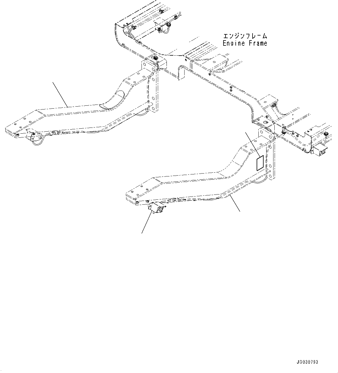 Box(Electric Wiring Harness,Emergency Switch,With 35 Amp. Sealed Alternator) (8253-06-1221) KOMATSU