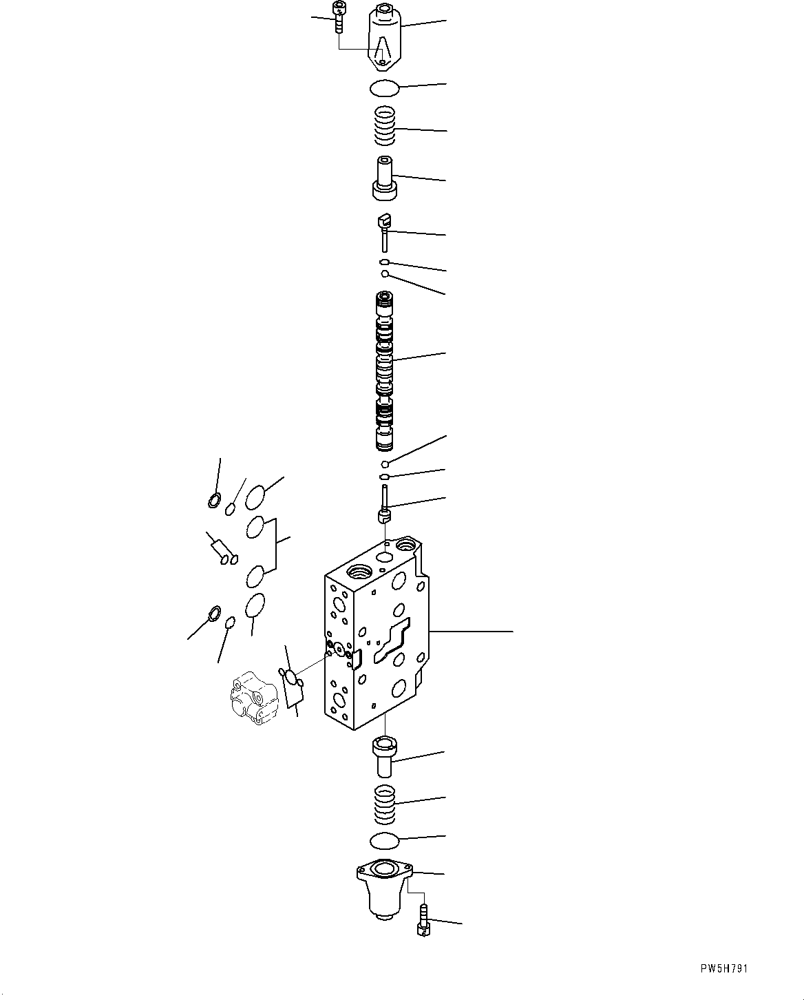 Клапан в сборе 723-41-08800 KOMATSU