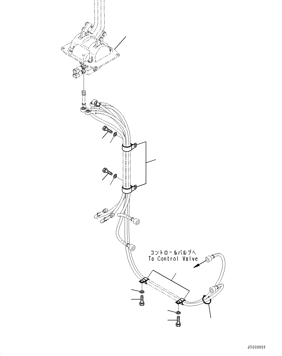 Plate(Travel Lever,Lever) (8240-43-4120) KOMATSU
