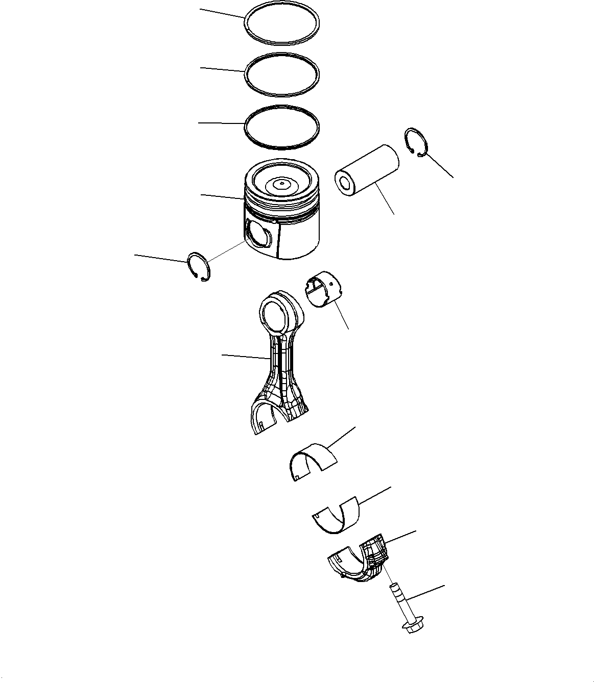 Bearing, Lower, Undersized 1.00mm 6732-36-3420 KOMATSU