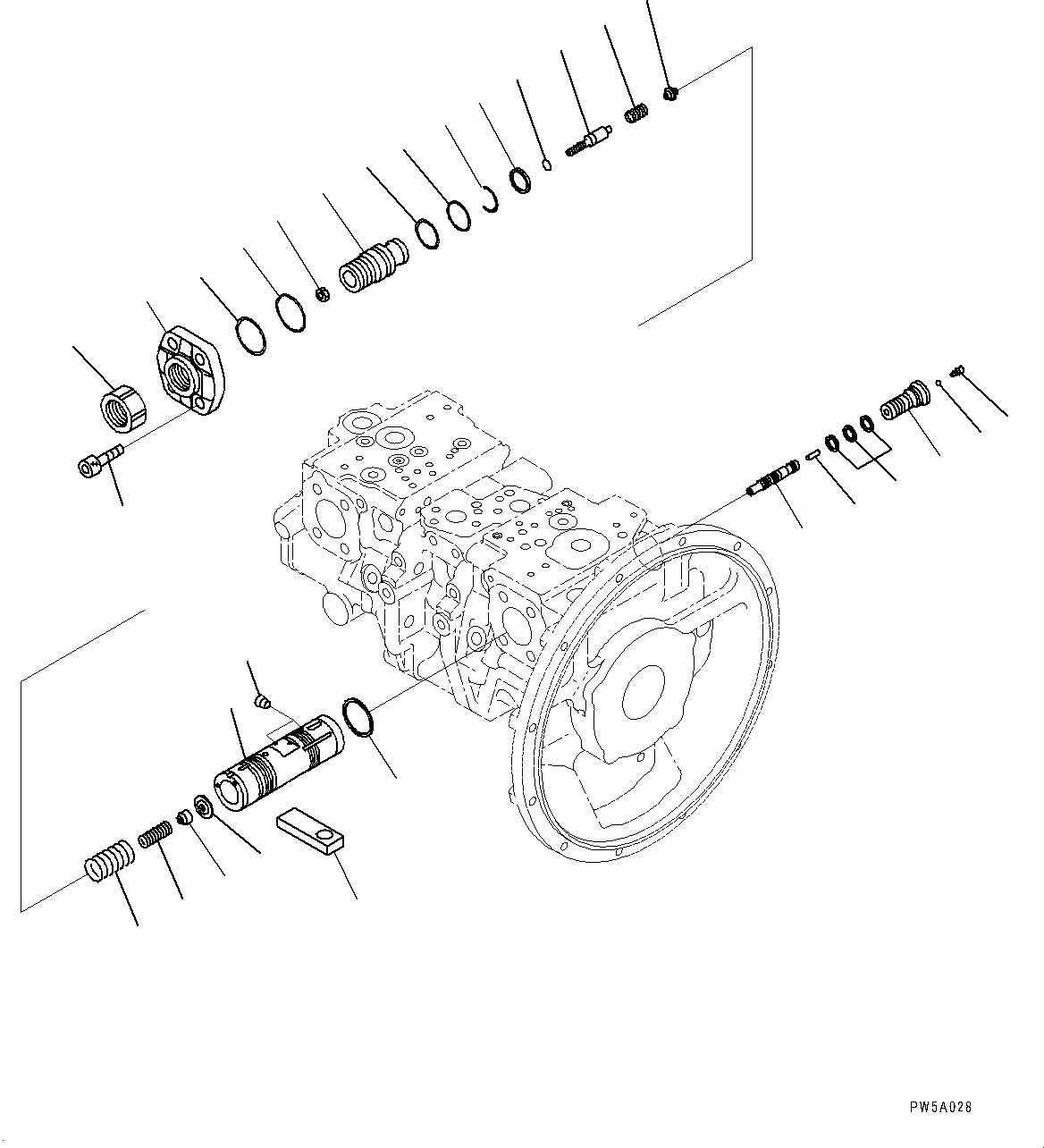 Piston Assembly, Servo (708-2L-06520) KOMATSU