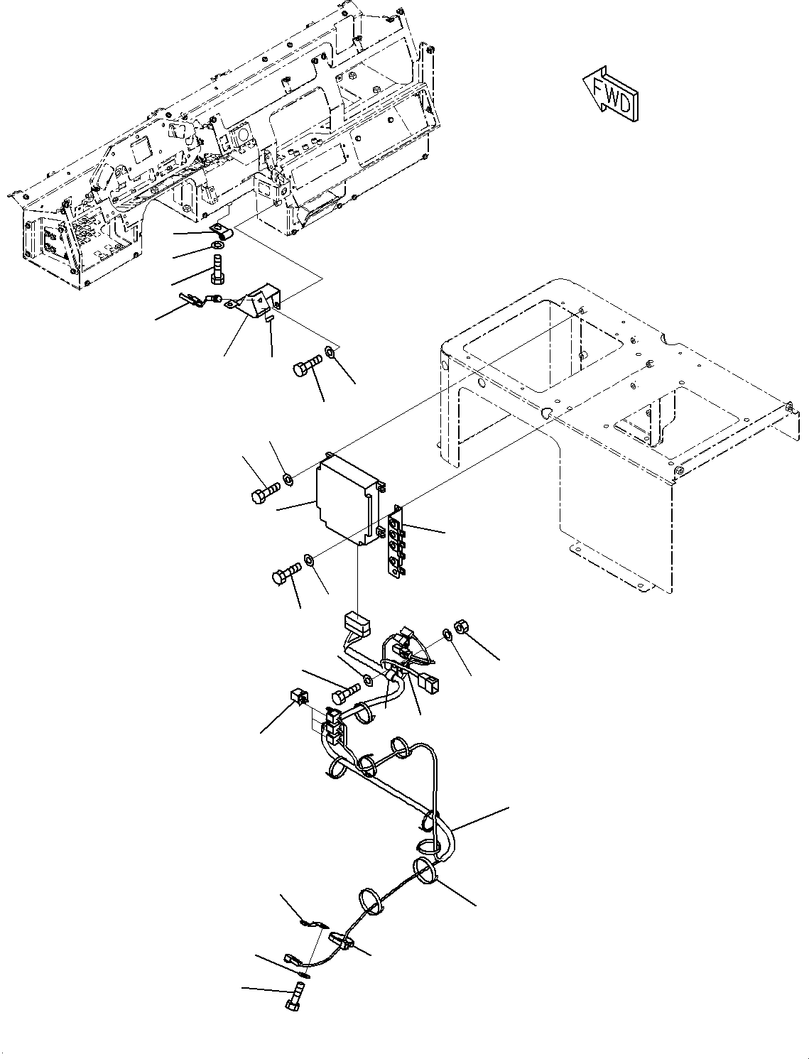 Интегральная схема WSUS3083T0 KOMATSU