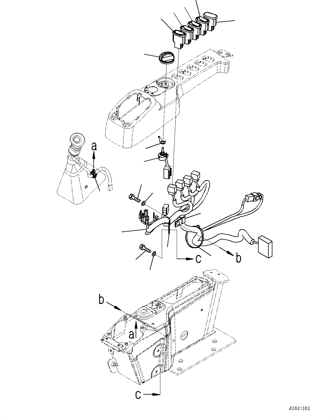 Жгут проводов 22U-06-31670 KOMATSU