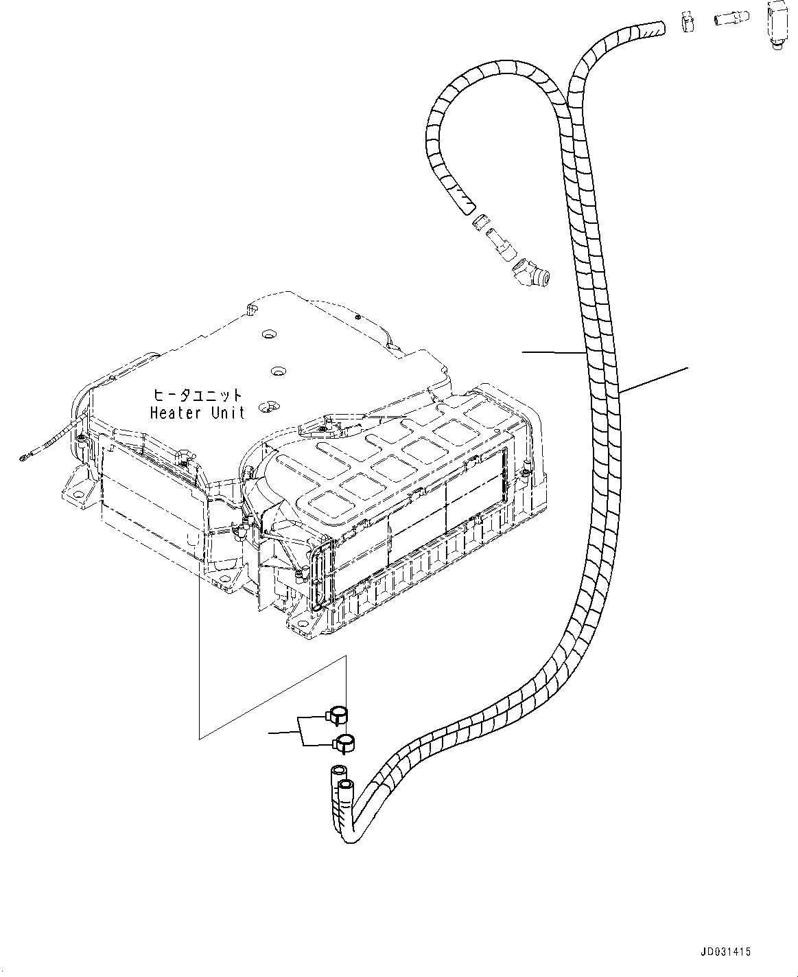 Шланг в сборе 22U-979-2532 KOMATSU