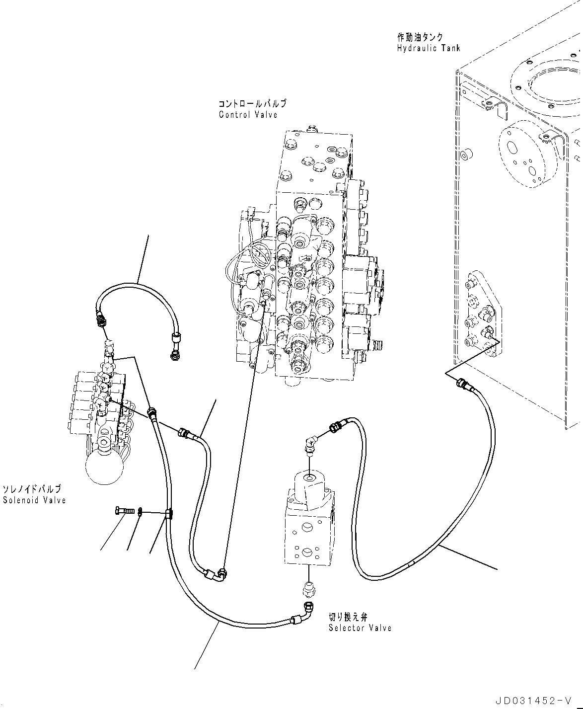 Шланг 02741-002A4 KOMATSU