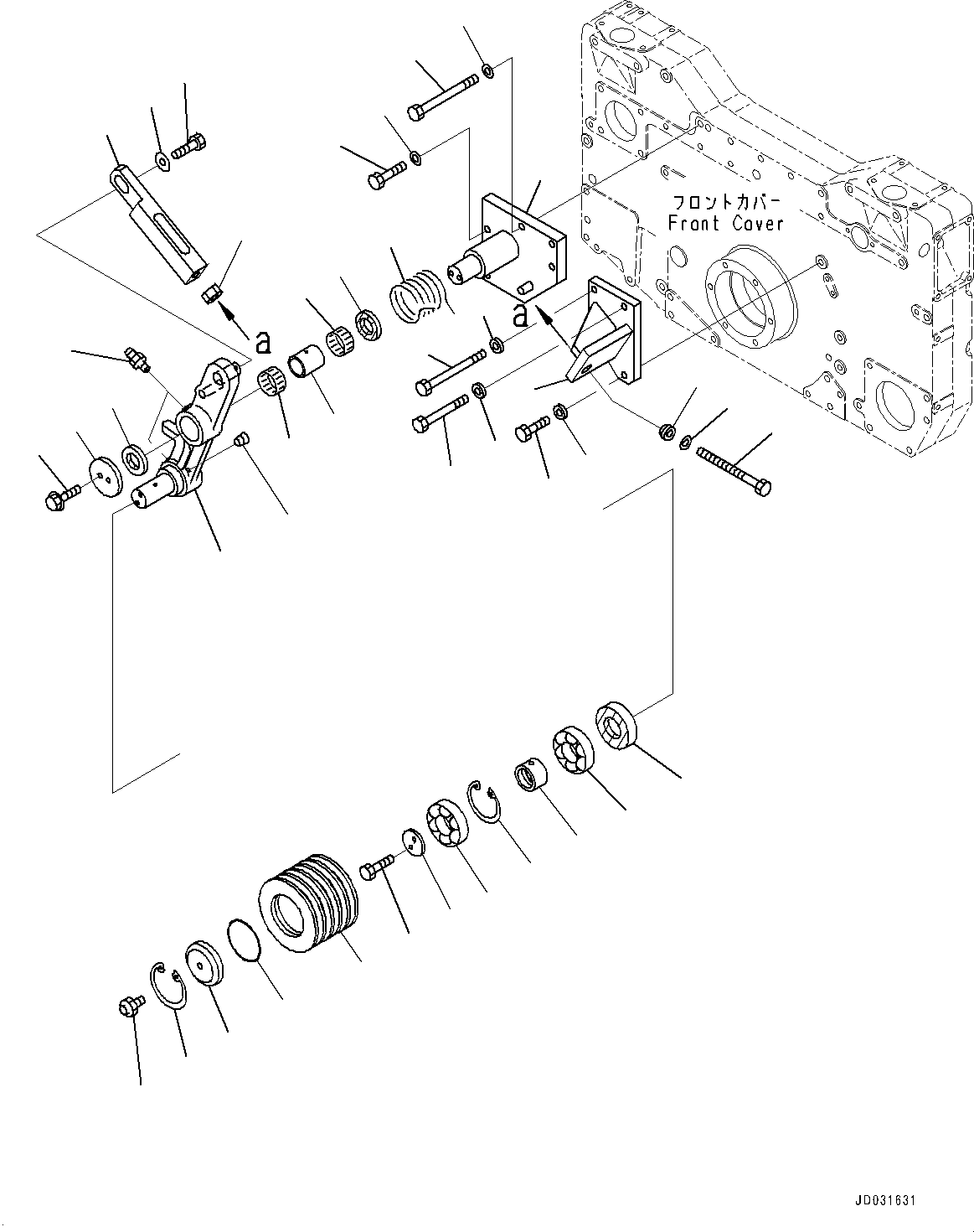 Tensioner Assembly 6219-61-6800 KOMATSU