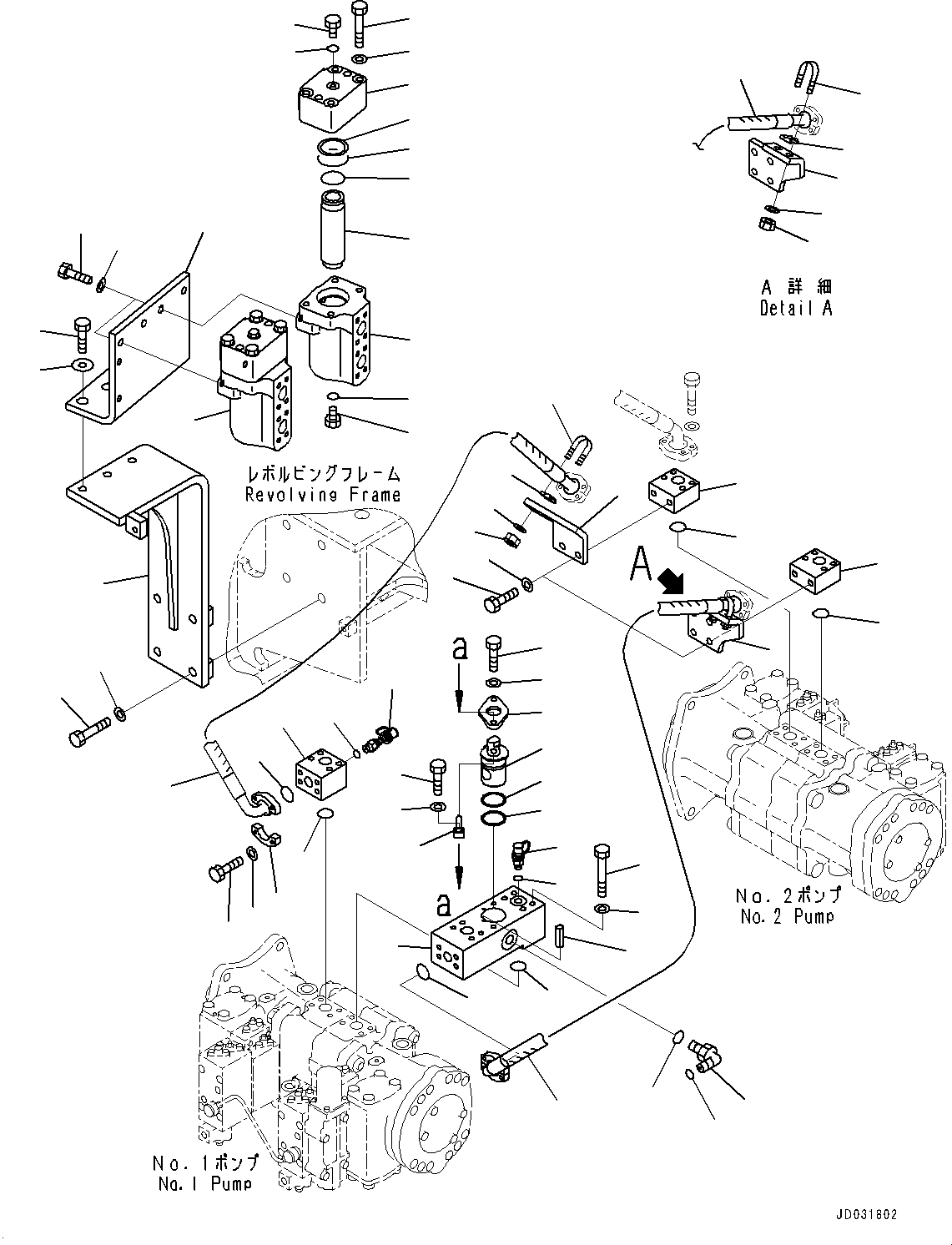 Шланг 21M-62-11751 KOMATSU