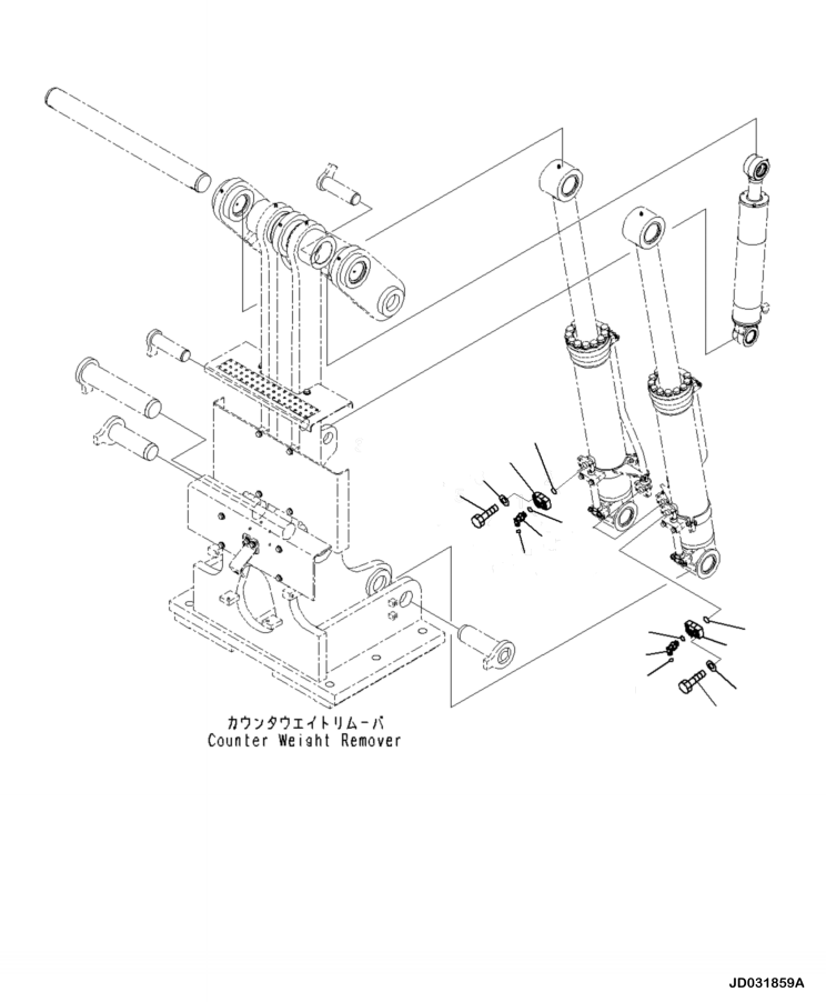 Фланец 208-46-A8580 KOMATSU