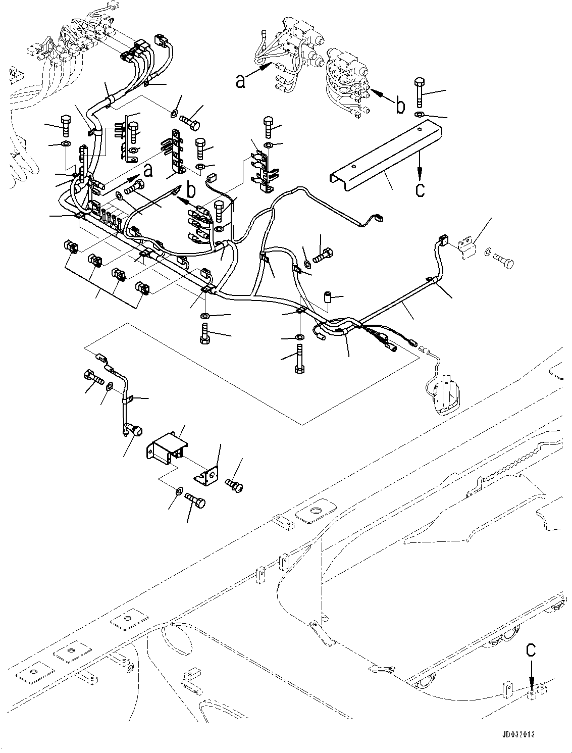 Cover(Crusher,Sensor) (8240-75-7150) KOMATSU