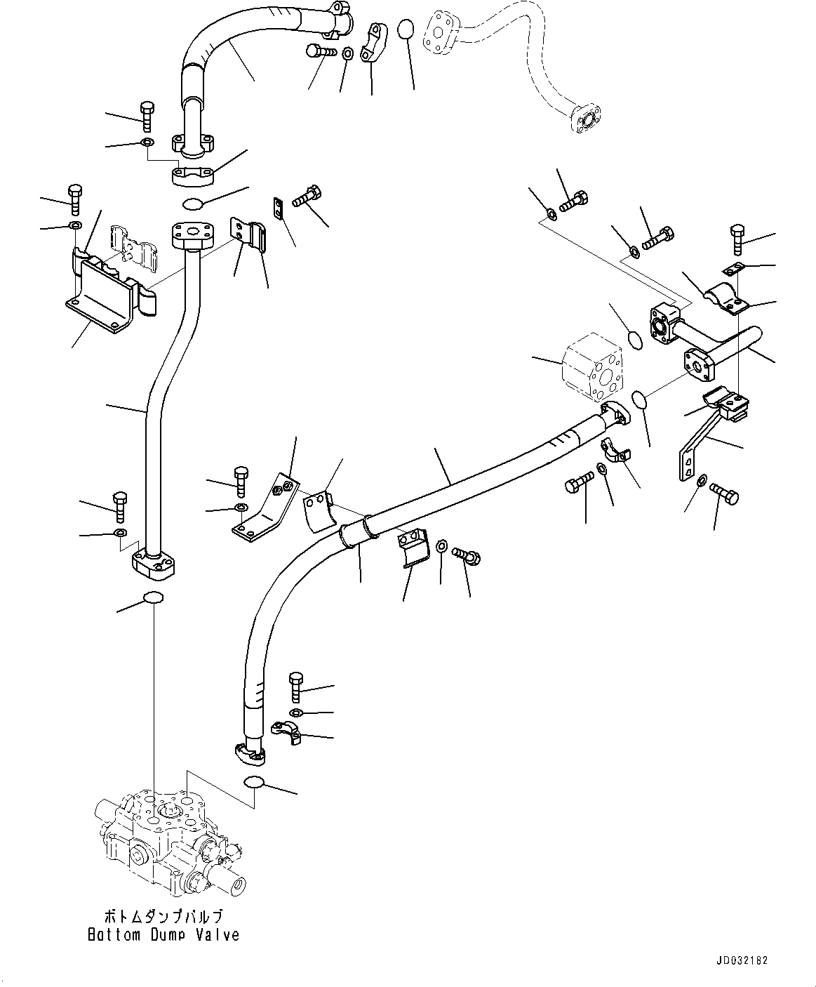 Шланг 07477-01215 KOMATSU
